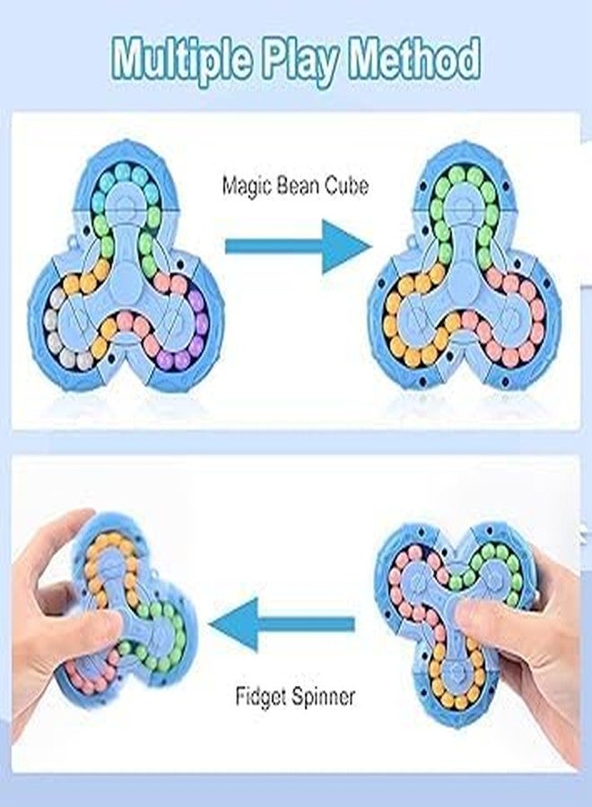 MAXADIL Multicolour Magical Bean Puzzle Toy - Educational Fidget Toy for Kids and Adults - Creative Sensory Game to Improve Focus, Coordination, and Cognitive Skills - Image 4